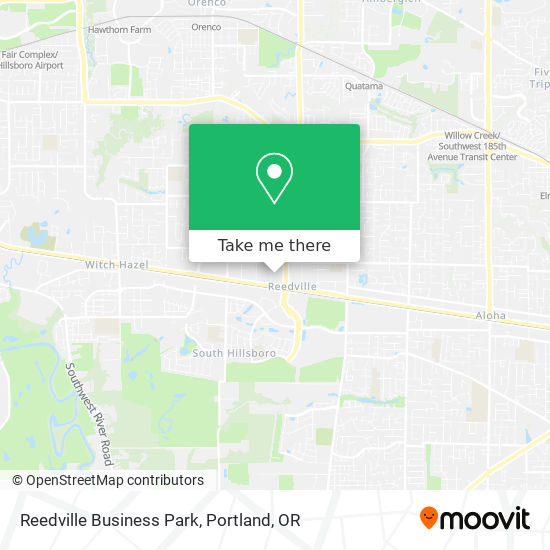 Reedville Business Park map