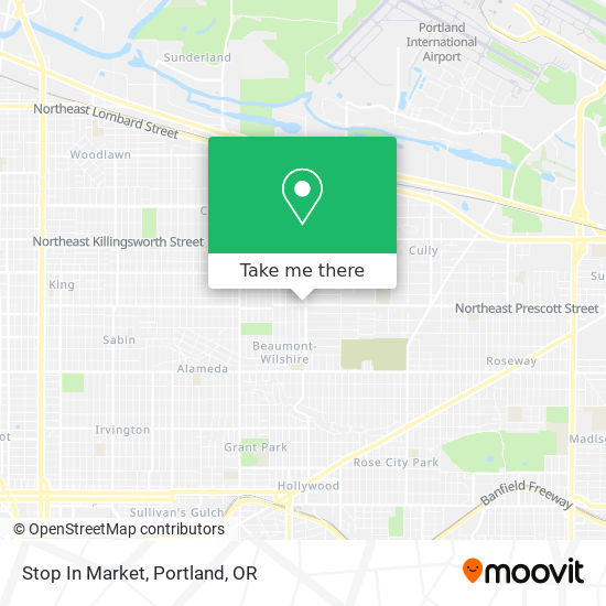 Mapa de Stop In Market