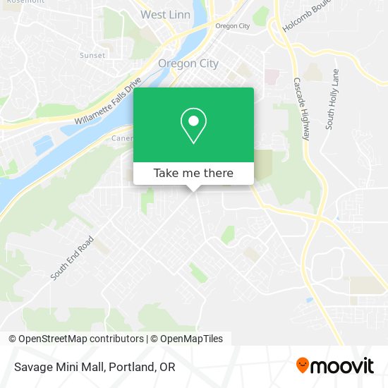 Mapa de Savage Mini Mall