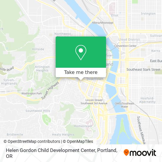 Helen Gordon Child Development Center map