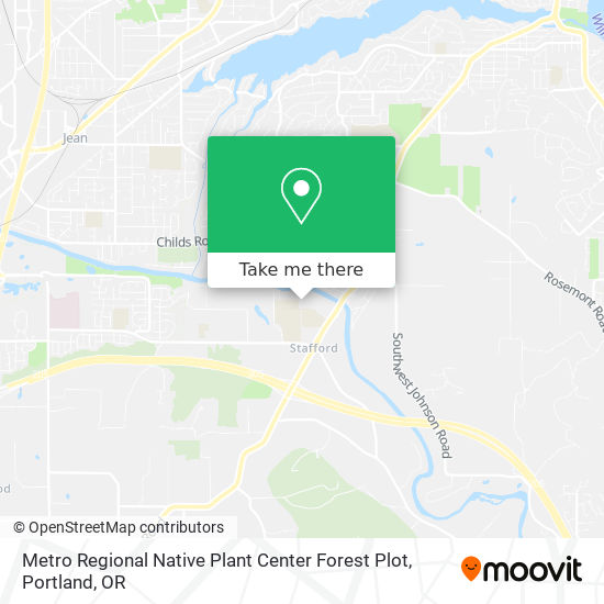 Mapa de Metro Regional Native Plant Center Forest Plot