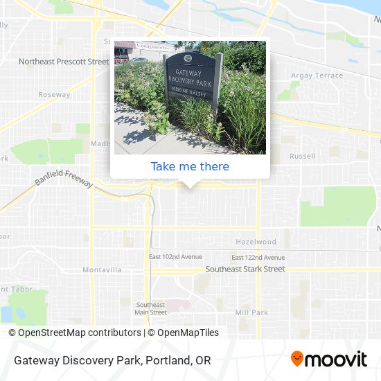 Gateway Discovery Park map