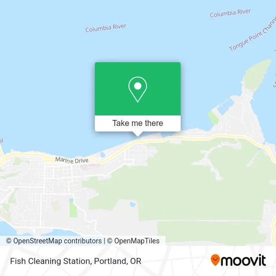 Mapa de Fish Cleaning Station