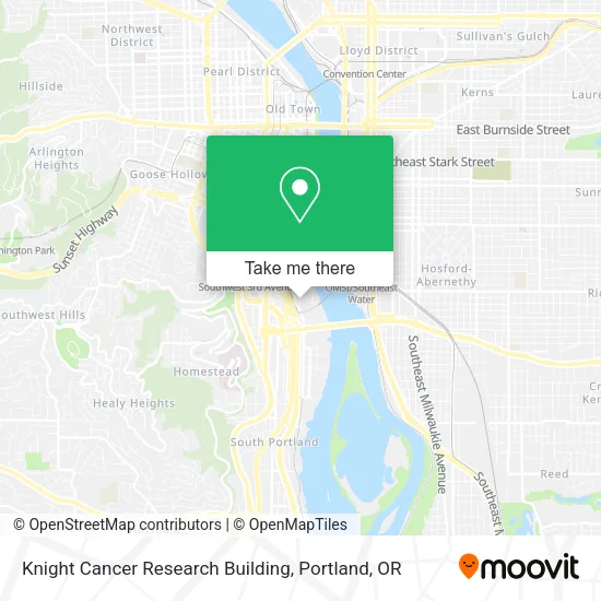 Knight Cancer Research Building map