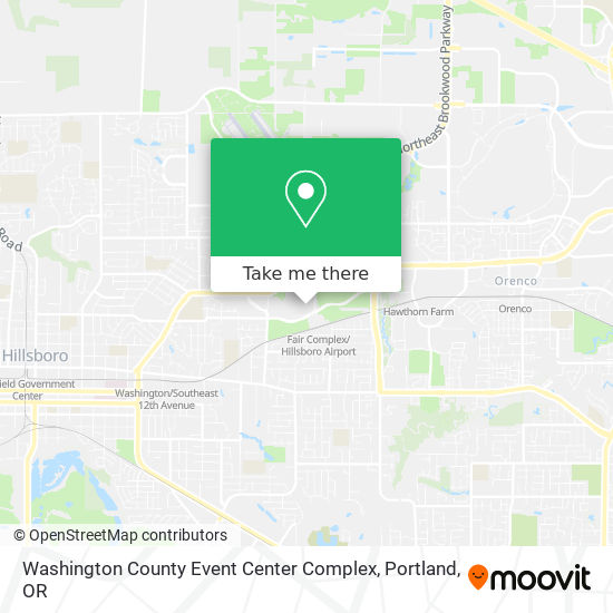 Mapa de Washington County Event Center Complex
