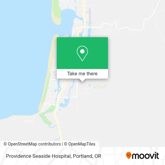 Providence Seaside Hospital map