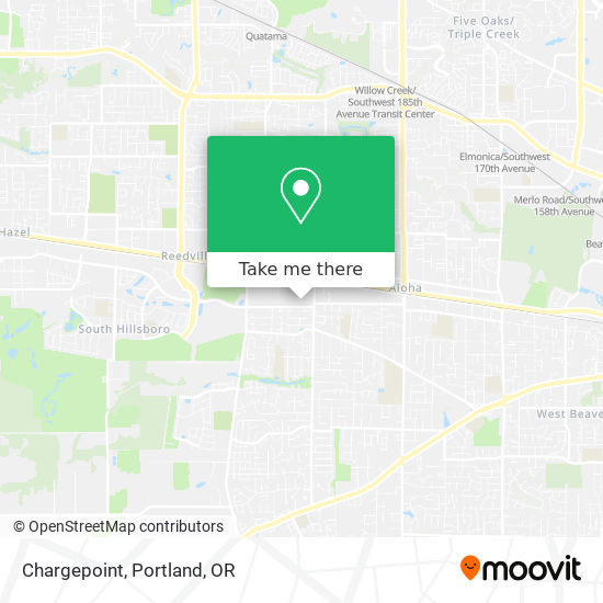 Mapa de Chargepoint