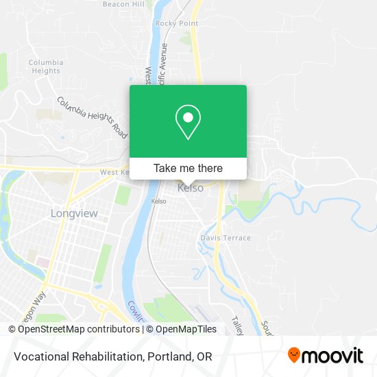 Mapa de Vocational Rehabilitation