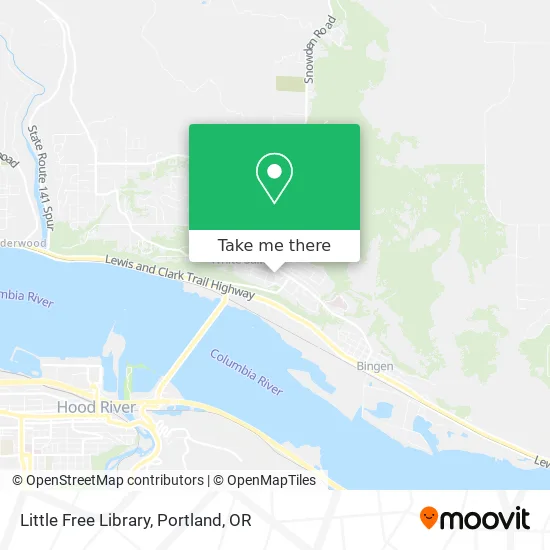 Little Free Library map