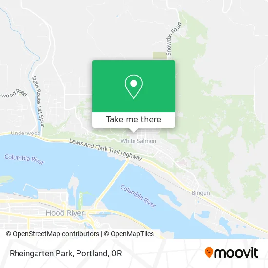 Rheingarten Park map