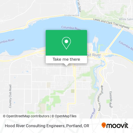 Mapa de Hood River Consulting Engineers