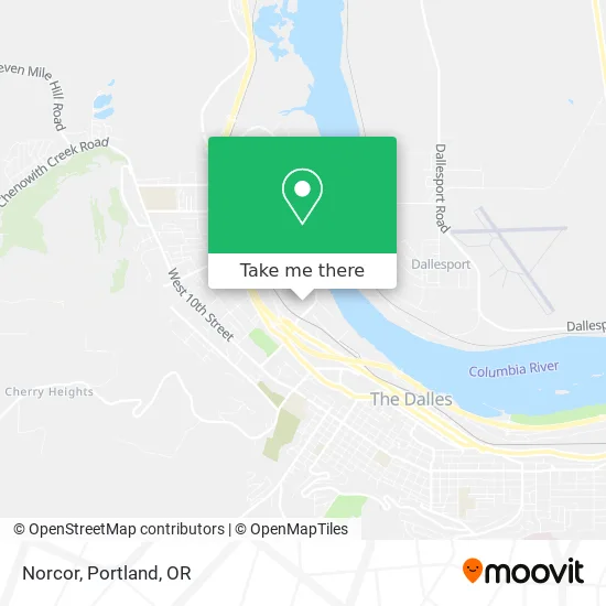 Norcor map
