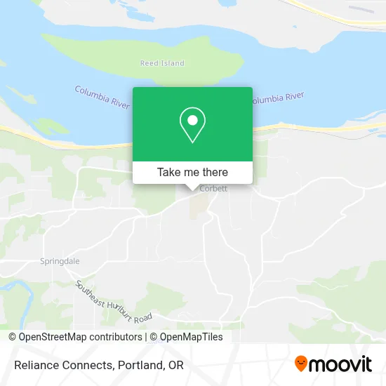 Reliance Connects map