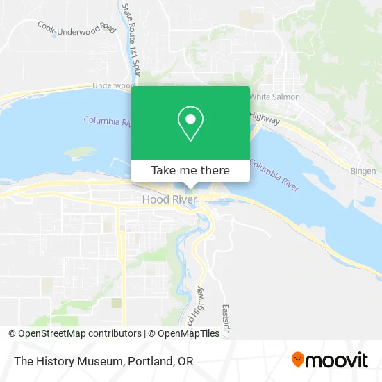 The History Museum map
