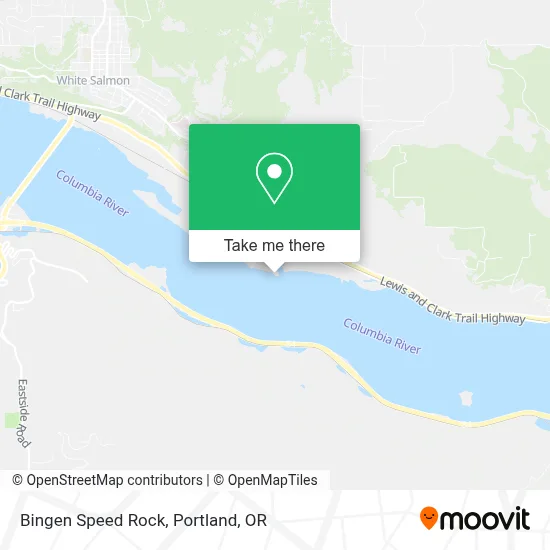 Bingen Speed Rock map