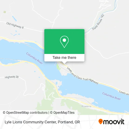 Lyle Lions Community Center map
