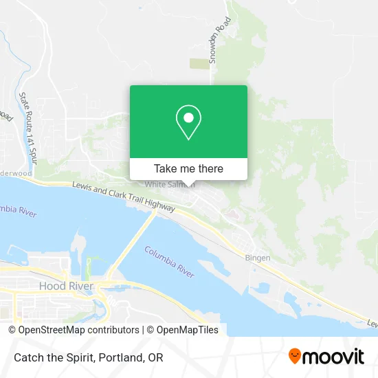 Catch the Spirit map