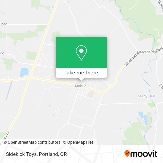 Mapa de Sidekick Toys