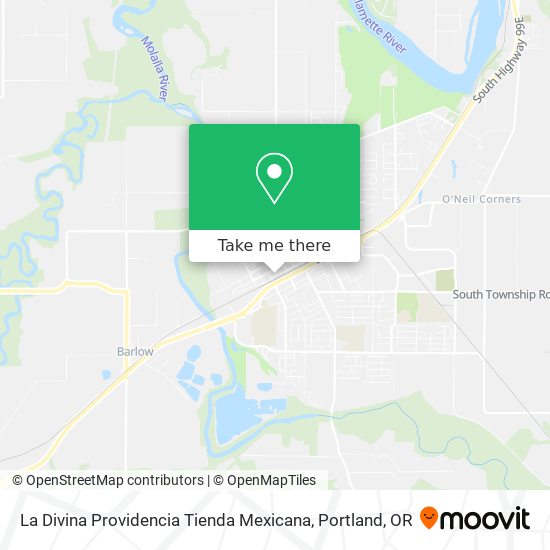 La Divina Providencia Tienda Mexicana map