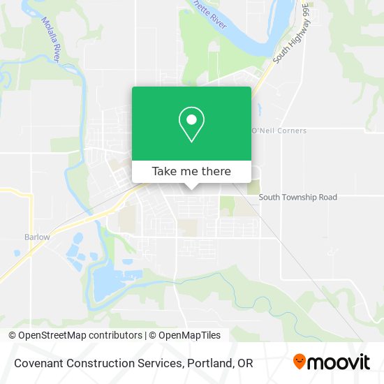 Covenant Construction Services map