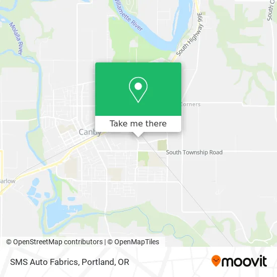 SMS Auto Fabrics map