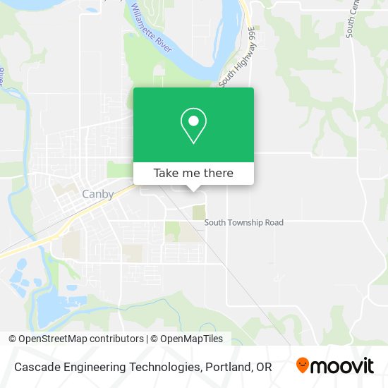 Mapa de Cascade Engineering Technologies