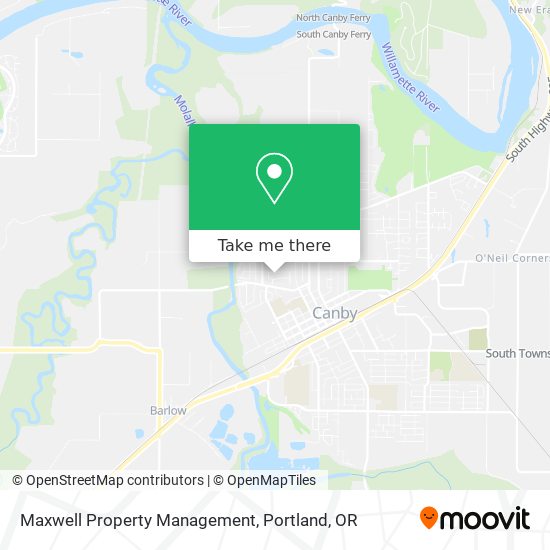 Mapa de Maxwell Property Management