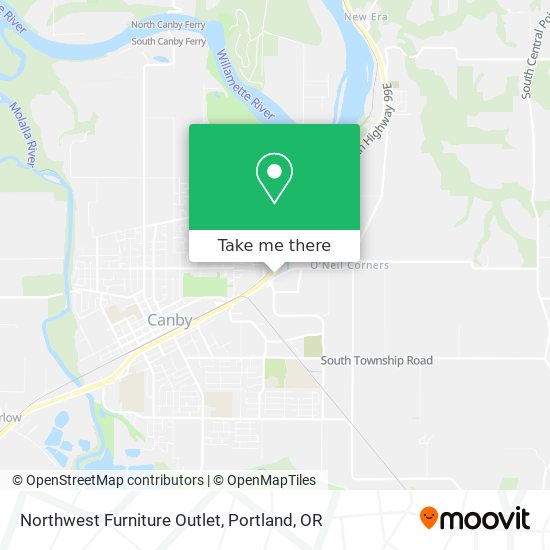 Northwest Furniture Outlet map