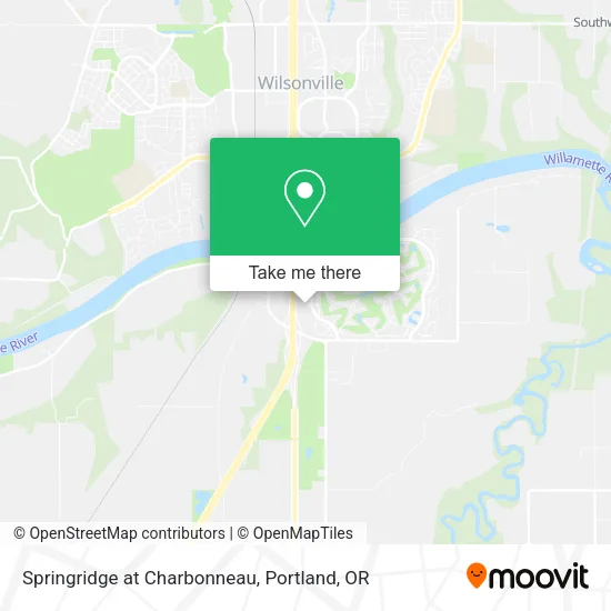 Springridge at Charbonneau map