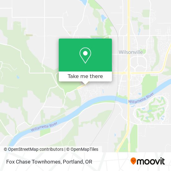 Mapa de Fox Chase Townhomes