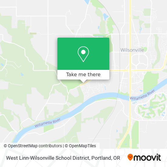 West Linn-Wilsonville School District map