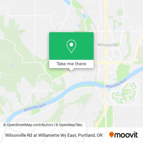 Wilsonville Rd at Willamette Wy East map