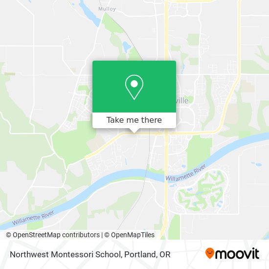 Mapa de Northwest Montessori School