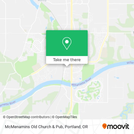 Mapa de McMenamins Old Church & Pub