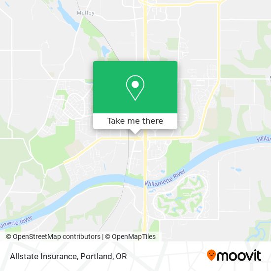 Allstate Insurance map