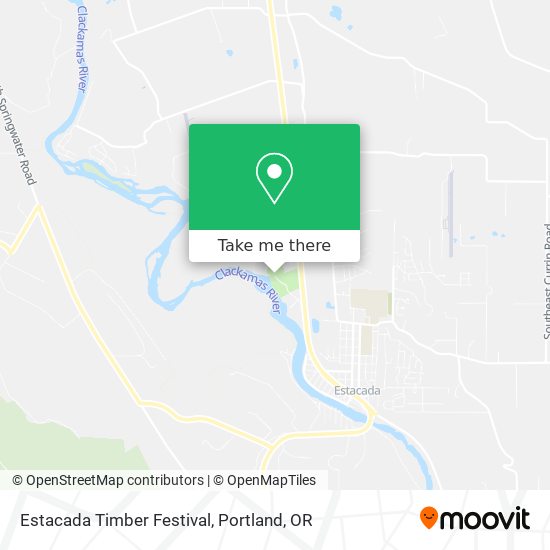 Mapa de Estacada Timber Festival