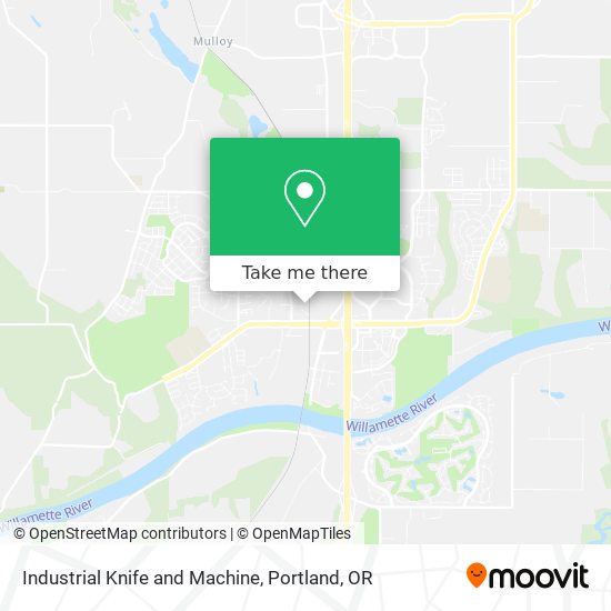 Industrial Knife and Machine map