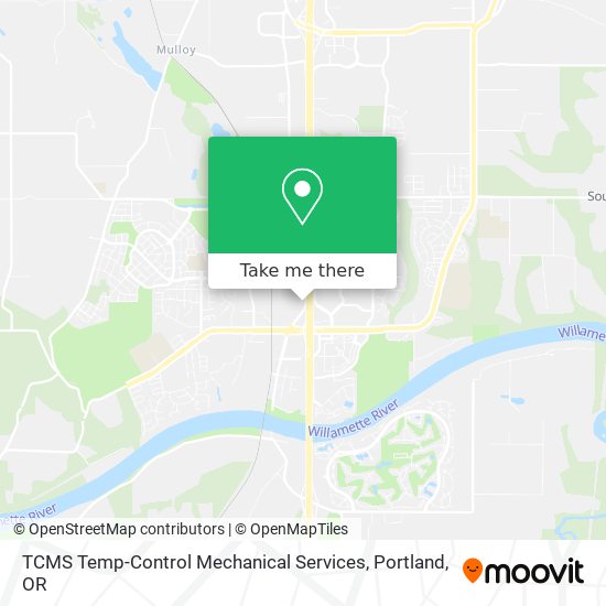 Mapa de TCMS Temp-Control Mechanical Services