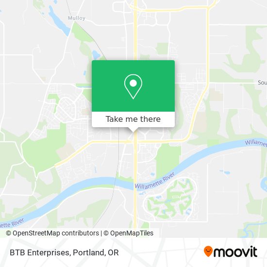 BTB Enterprises map