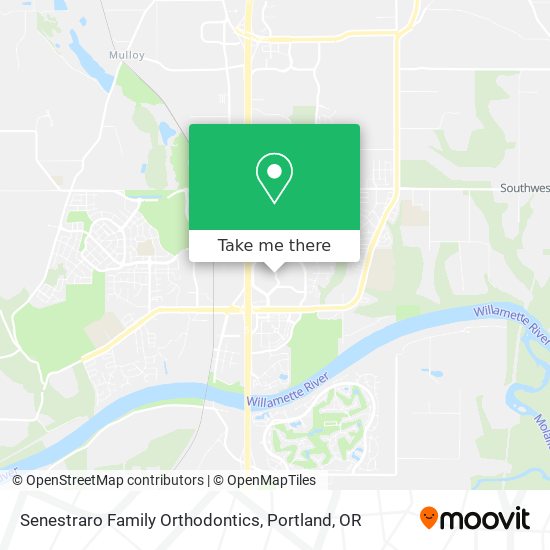 Senestraro Family Orthodontics map