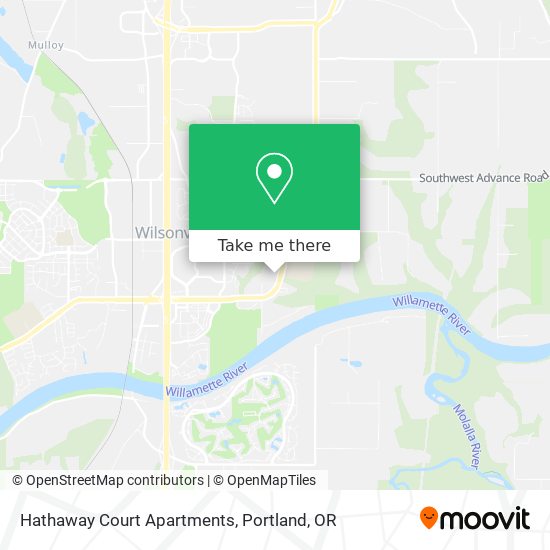 Mapa de Hathaway Court Apartments