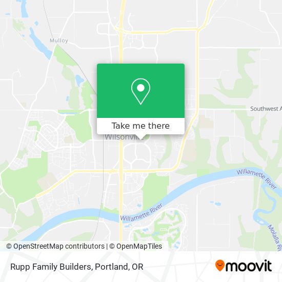 Rupp Family Builders map