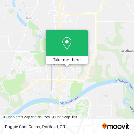 Doggie Care Center map