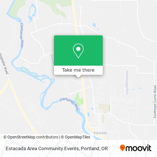 Estacada Area Community Events map
