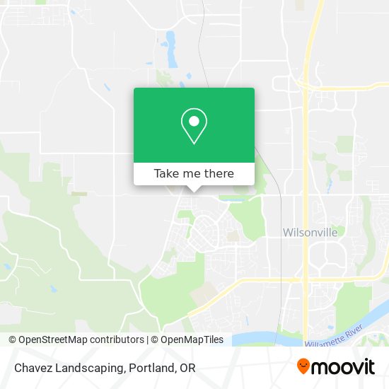 Chavez Landscaping map