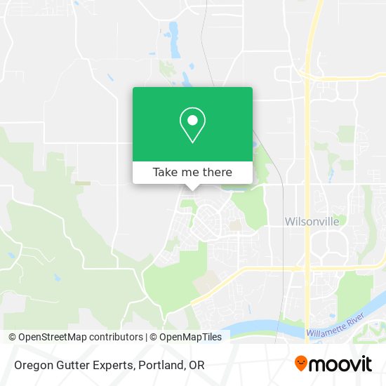 Oregon Gutter Experts map