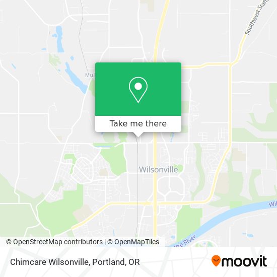 Mapa de Chimcare Wilsonville