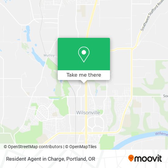 Resident Agent in Charge map