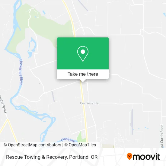 Rescue Towing & Recovery map