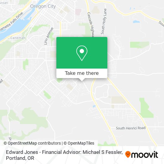 Mapa de Edward Jones - Financial Advisor: Michael S Fessler